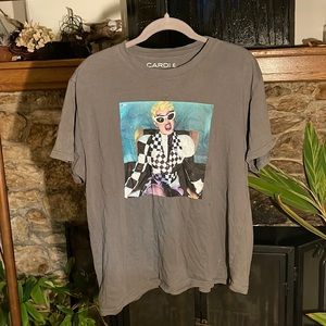 Cardi XL tee